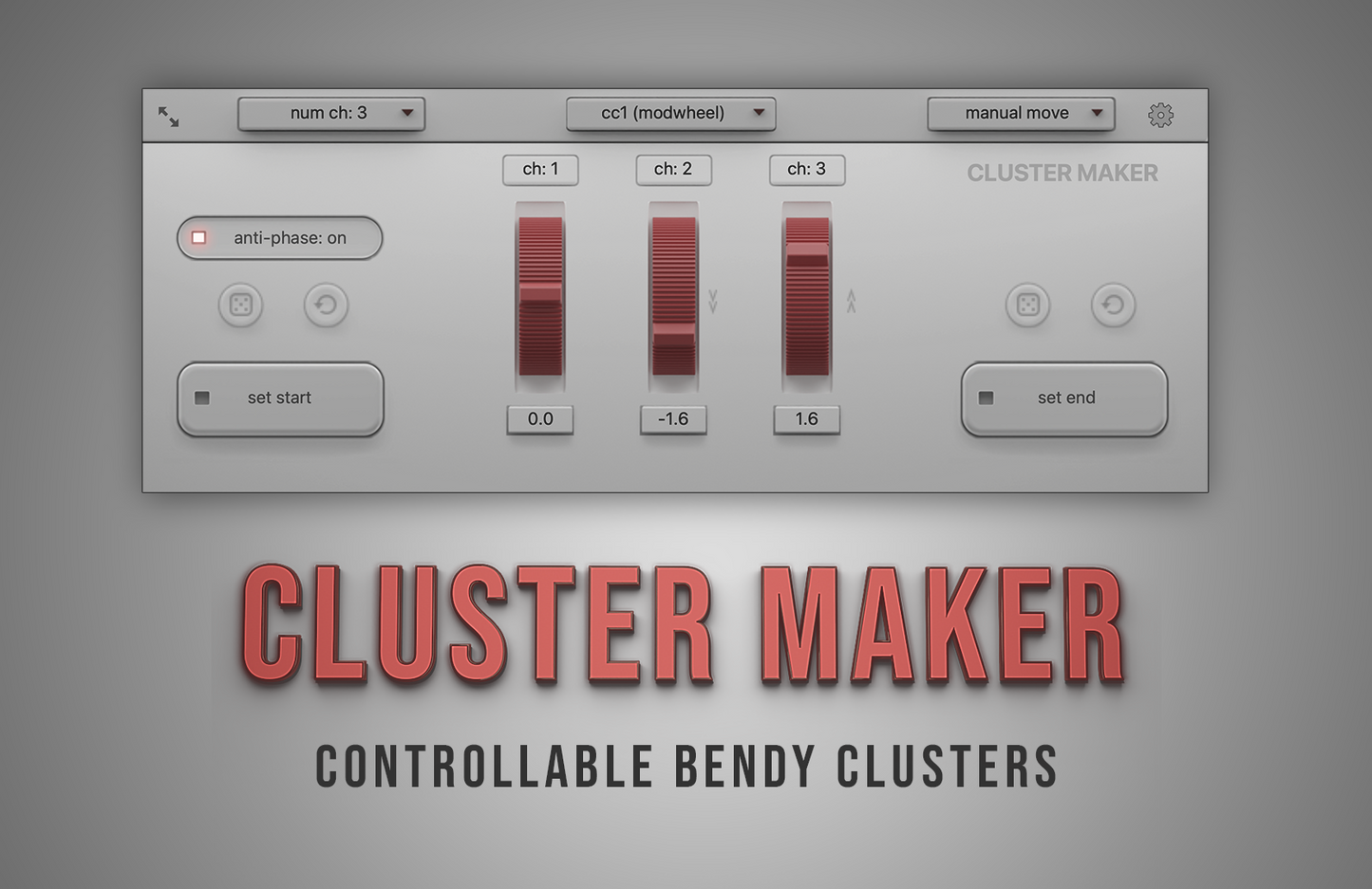 Cluster Maker VST / AU / Multiscript