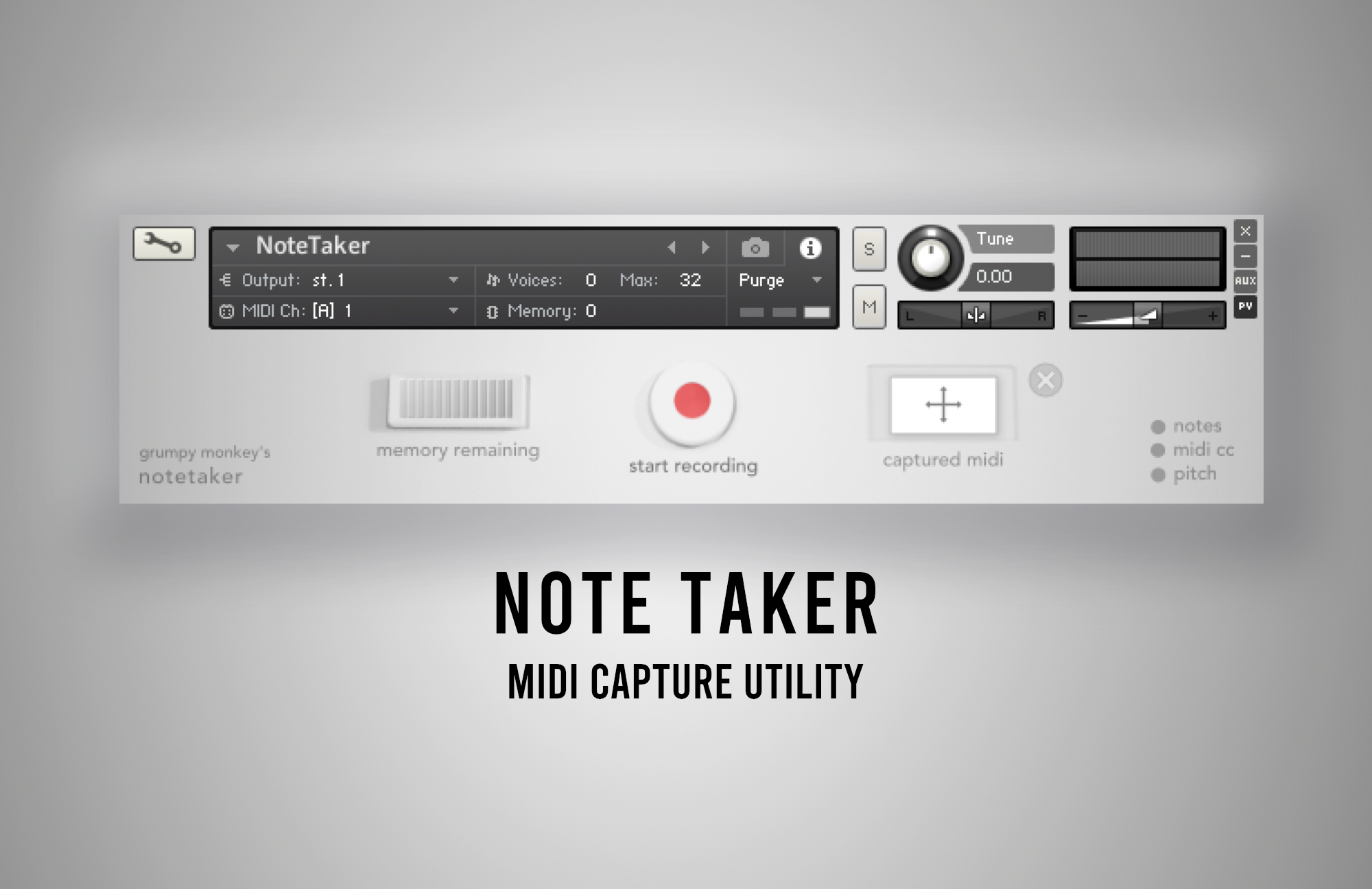 NoteTaker Midi Capture Utility for Full Kontakt (5.8.1 or higher ...