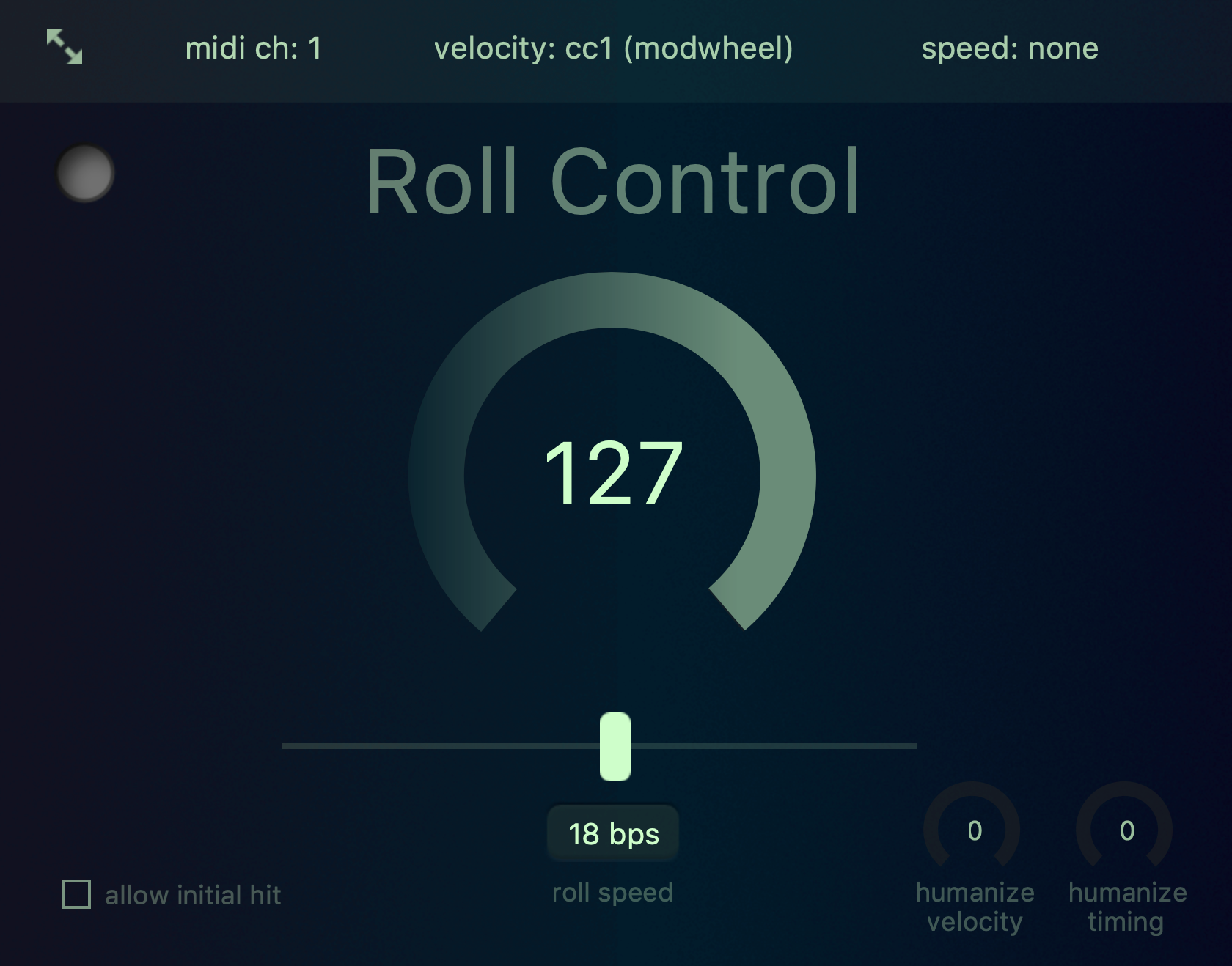 Roll Control VST / AU / Multiscript – grumpymonkeyplugins