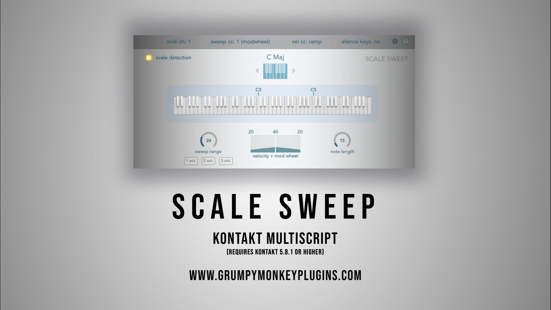 Load video: Scale Sweep Walkthrough